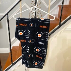 Men's Concepts Sport Black/Orange Flannel Pants